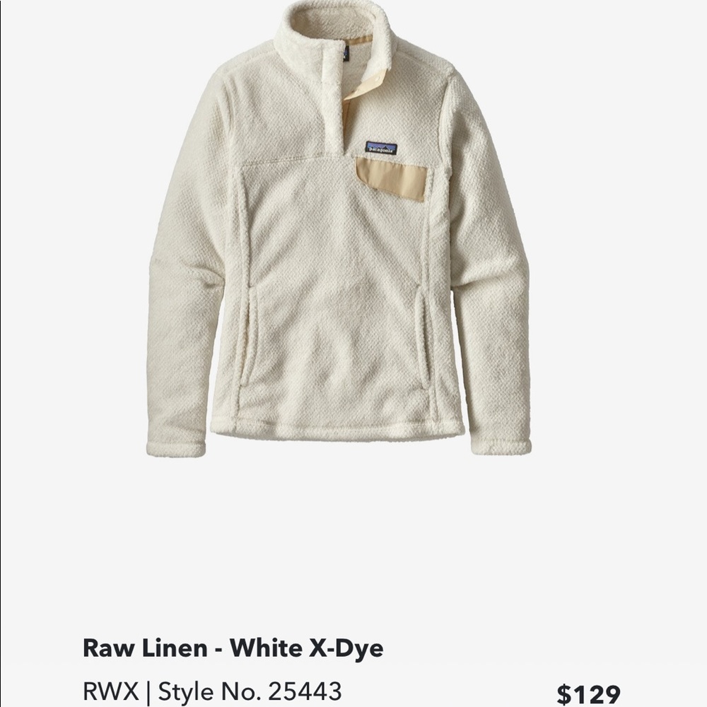 Patagonia snap pull over